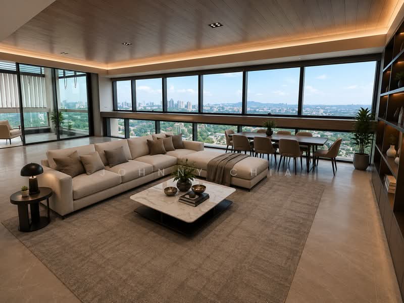 Hana, 8 Tomlinson Road, 4 Bedrooms, 3,531 sqft, Apartment For Rent, by Johnny Chia, 500196485 - Living Room - PropertyGuru.com.sg