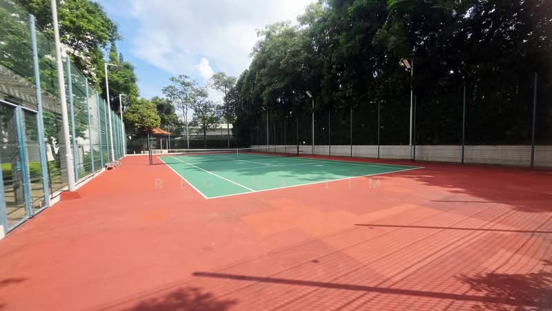 One Leicester, 1 Leicester Road, 3 Bedrooms, 1,206 sqft, Condominium For Rent, by Regina Lim, 500196531 - Tennis Court - PropertyGuru.com.sg