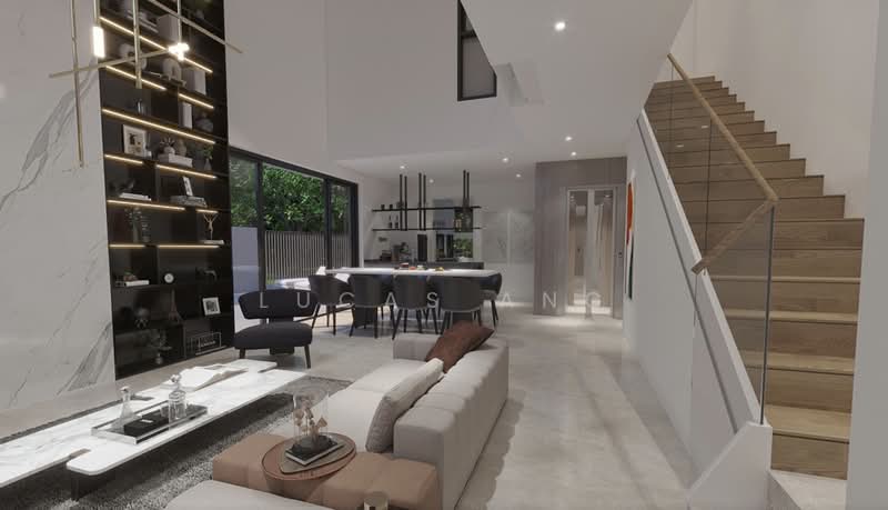 Pollen Collection, Pollen View Off Nim Road, 5 Bedrooms, 4,650 sqft, Semi-Detached House For Sale, by Lucas Ang, 500196547 - Living Room - PropertyGuru.com.sg