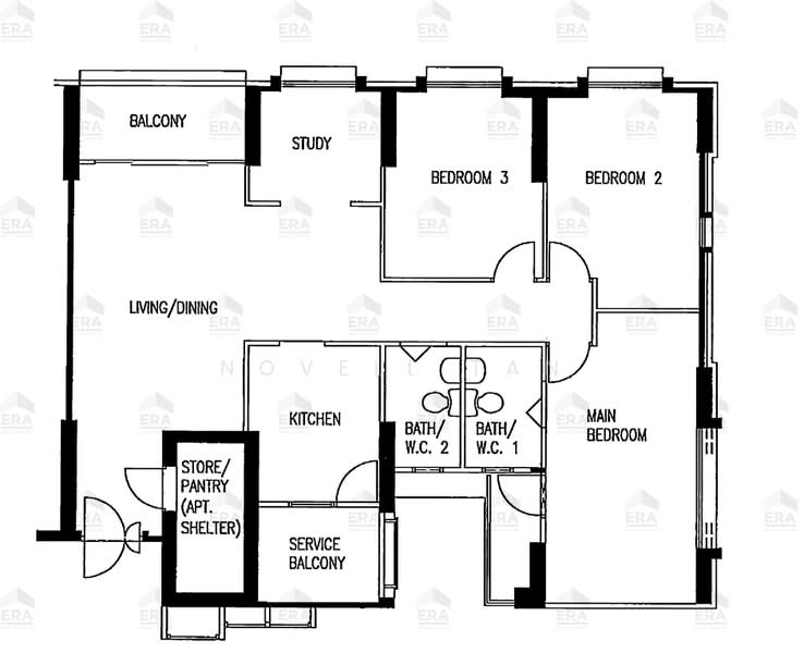 62 Lorong 4 Toa Payoh, 62 Lorong 4 Toa Payoh, 3 Bedrooms, 1,302 sqft, HDB Flat For Sale, by Novell Tan, 500196549 - PropertyGuru.com.sg