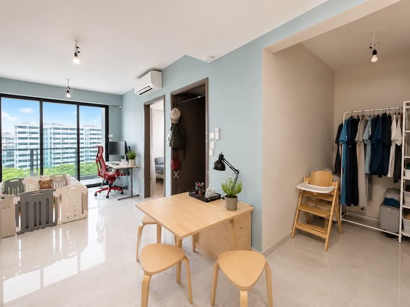 Affinity At Serangoon, 30 Serangoon North Avenue 1, 1 Bedroom, 538 sqft, Condominium For Sale, by Alex Wong, 500196567 - Living Room - PropertyGuru.com.sg