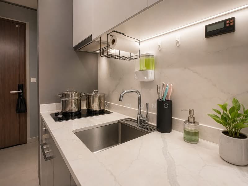 Affinity At Serangoon, 30 Serangoon North Avenue 1, 1 Bedroom, 538 sqft, Condominium For Sale, by Alex Wong, 500196567 - Kitchen - PropertyGuru.com.sg
