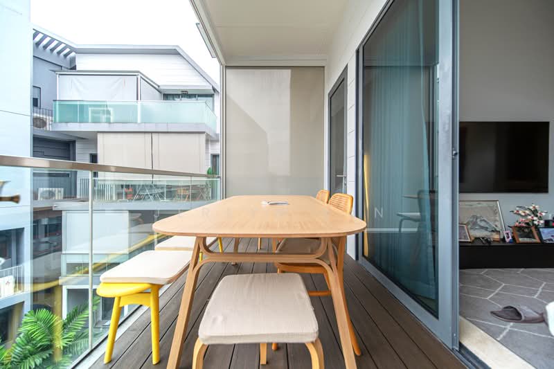 Seventy St Patrick's, 78 Saint Patrick's Road, 2 Bedrooms, 872 sqft, Condominium For Sale, by Jerlyn Yan, 500196582 - Balcony - PropertyGuru.com.sg