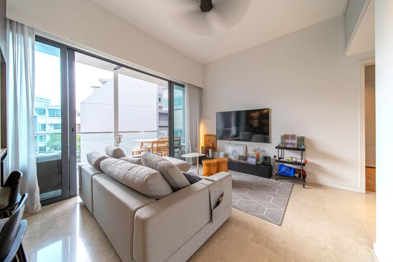 Seventy St Patrick's, 78 Saint Patrick's Road, 2 Bedrooms, 872 sqft, Condominium For Sale, by Jerlyn Yan, 500196582 - Living Room - PropertyGuru.com.sg