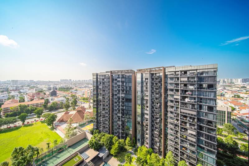 Parc Esta, 822 Sims Avenue, 2 Bedrooms, 743 sqft, Condominium For Sale, by Caleb Peh, 500196617 - View from Balcony - PropertyGuru.com.sg