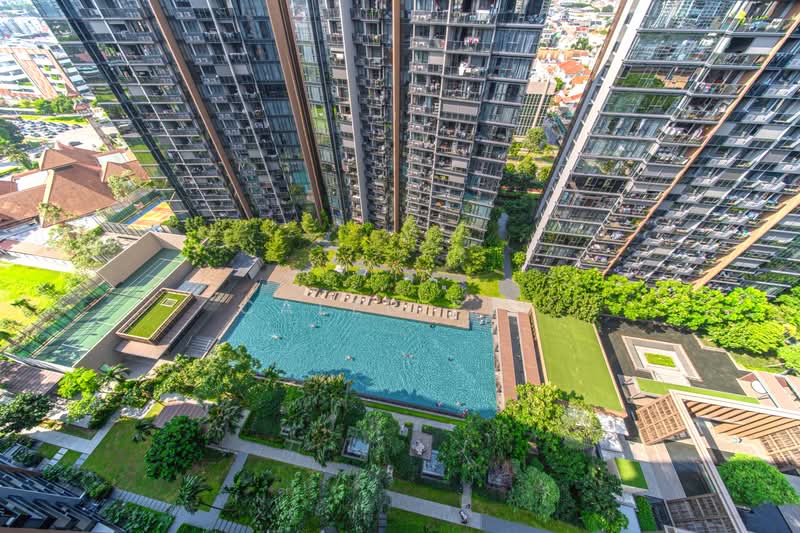 Parc Esta, 822 Sims Avenue, 2 Bedrooms, 743 sqft, Condominium For Sale, by Caleb Peh, 500196617 - View from Balcony - PropertyGuru.com.sg