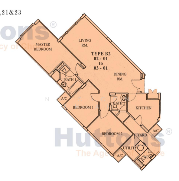 Villa Marina, 21 Jalan Sempadan, 3 Bedrooms, 1,249 sqft, Condominium For Sale, by NG CHOON KHIAN, 500196622 - PropertyGuru.com.sg