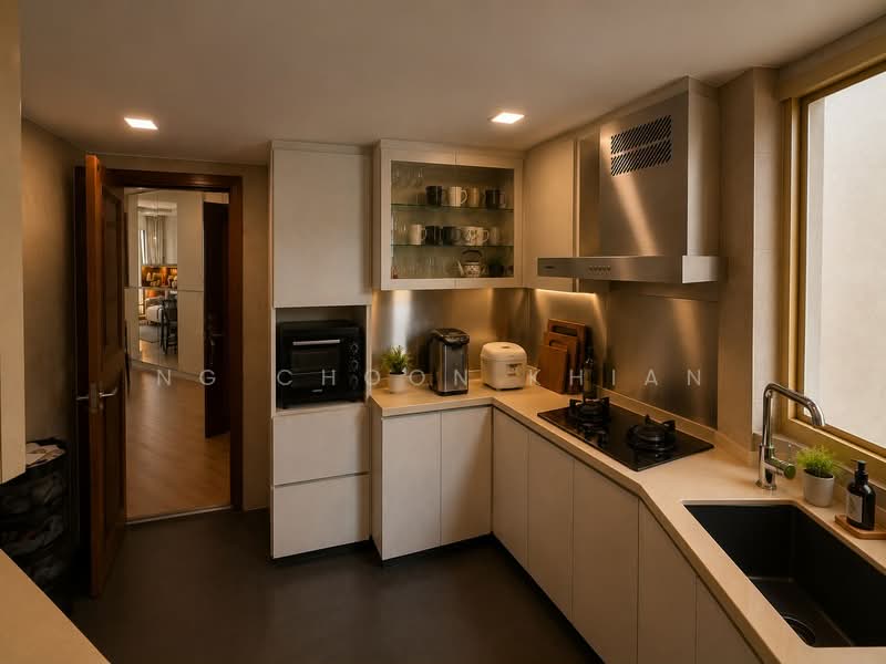 Villa Marina, 21 Jalan Sempadan, 3 Bedrooms, 1,249 sqft, Condominium For Sale, by NG CHOON KHIAN, 500196622 - Kitchen - PropertyGuru.com.sg