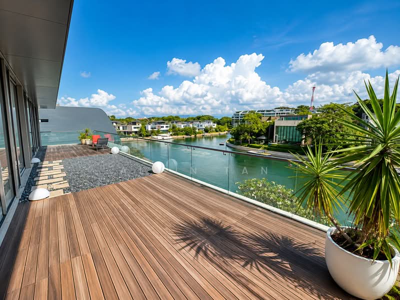Sentosa Cove, , 6 Bedrooms, 7,820 sqft, Bungalow House For Rent, by Alvin Tan, 500196641 - Balcony - PropertyGuru.com.sg