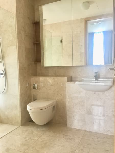 Soleil @ Sinaran, 2 Sinaran Drive, 1 Bedroom, 581 sqft, Condominium For Rent, by Zann Leow, 500196650 - Bathroom - PropertyGuru.com.sg