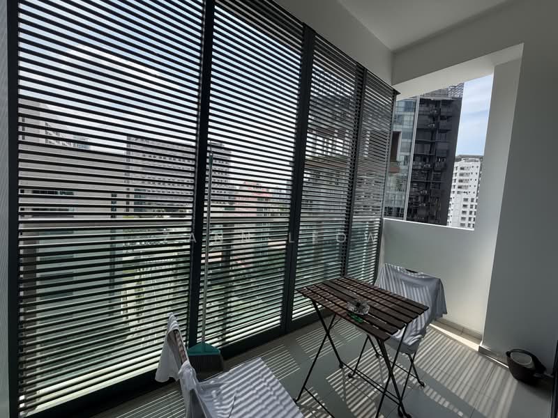 Soleil @ Sinaran, 2 Sinaran Drive, 1 Bedroom, 581 sqft, Condominium For Rent, by Zann Leow, 500196650 - Balcony - PropertyGuru.com.sg