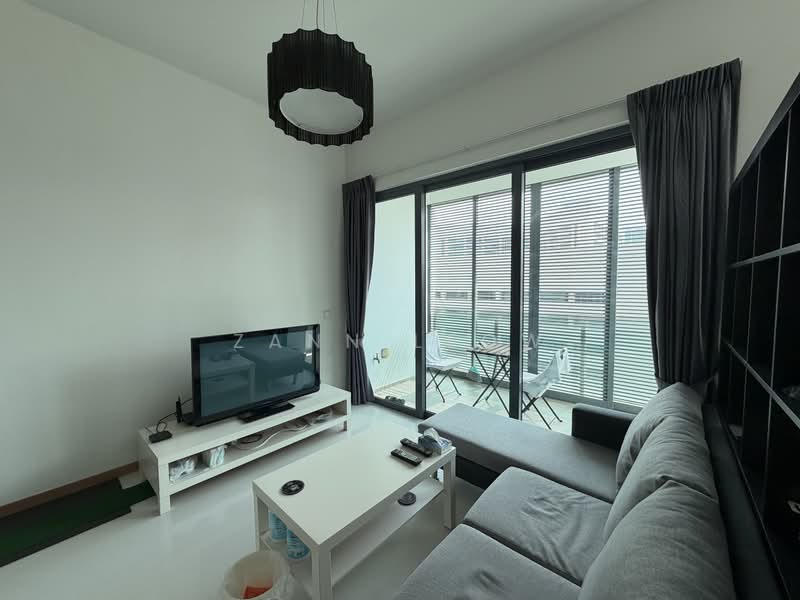 Soleil @ Sinaran, 2 Sinaran Drive, 1 Bedroom, 581 sqft, Condominium For Rent, by Zann Leow, 500196650 - Living Room - PropertyGuru.com.sg