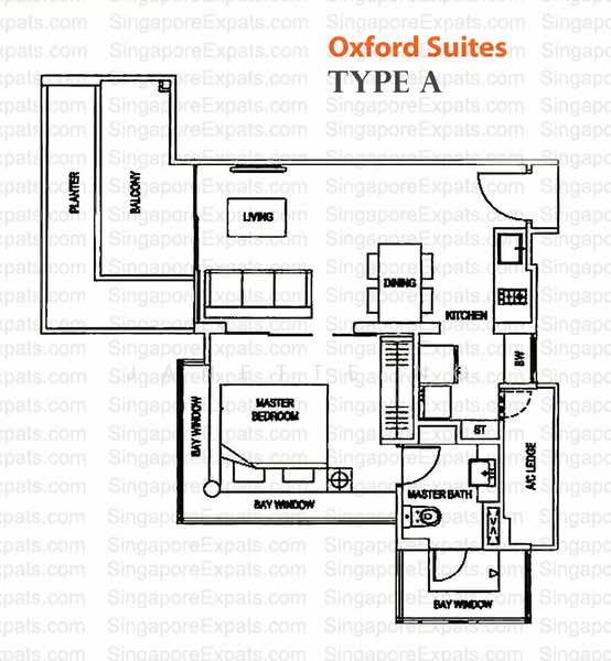 Oxford Suites, 21 Oxford Road, 1 Bedroom, 678 sqft, Apartment For Rent, by Janette Ng, 500196659 - PropertyGuru.com.sg