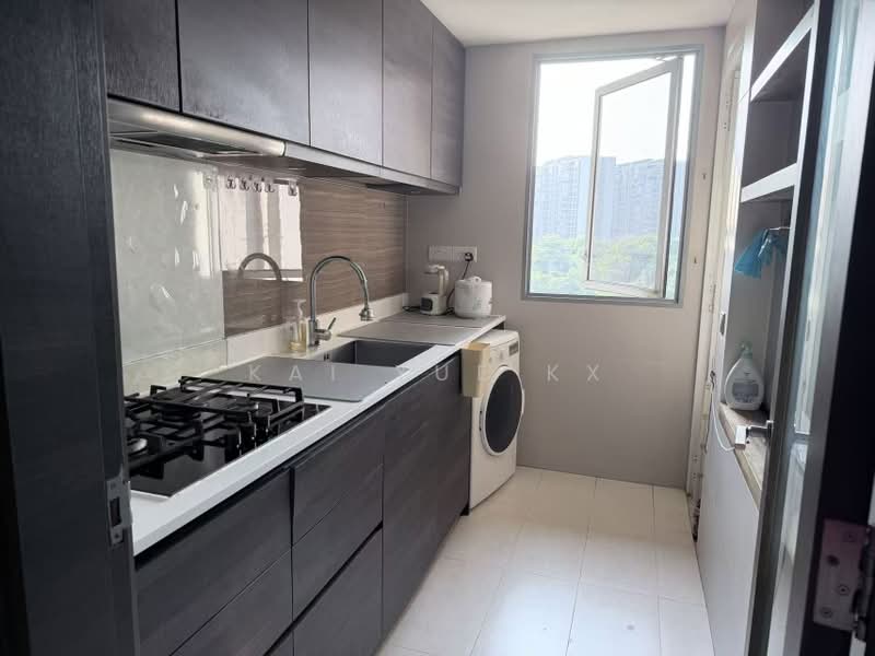 RiverTrees Residences, 29 Fernvale Close, 2 Bedrooms, 904 sqft, Condominium For Rent, by Kai Yue KX, 500196663 - Kitchen - PropertyGuru.com.sg