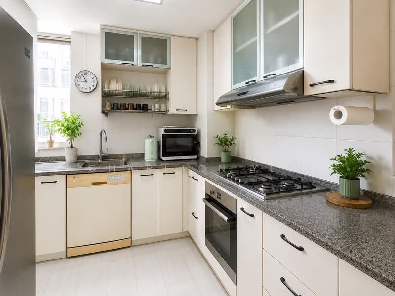 Baywater, 806 Bedok Reservoir Road, 3 Bedrooms, 1,302 sqft, Condominium For Rent, by Charlton Yeo, 500196695 - Kitchen - PropertyGuru.com.sg