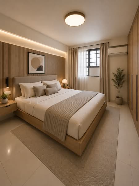 119 Lorong 1 Toa Payoh, 119 Lorong 1 Toa Payoh, 3 Bedrooms, 699 sqft, HDB Flat For Sale, by Jeremy Tan, 500196745 - Bedroom 2 (Illustration) - PropertyGuru.com.sg