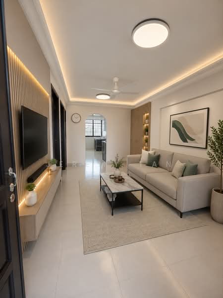 119 Lorong 1 Toa Payoh, 119 Lorong 1 Toa Payoh, 3 Bedrooms, 699 sqft, HDB Flat For Sale, by Jeremy Tan, 500196745 - Living Room (Illustration) - PropertyGuru.com.sg