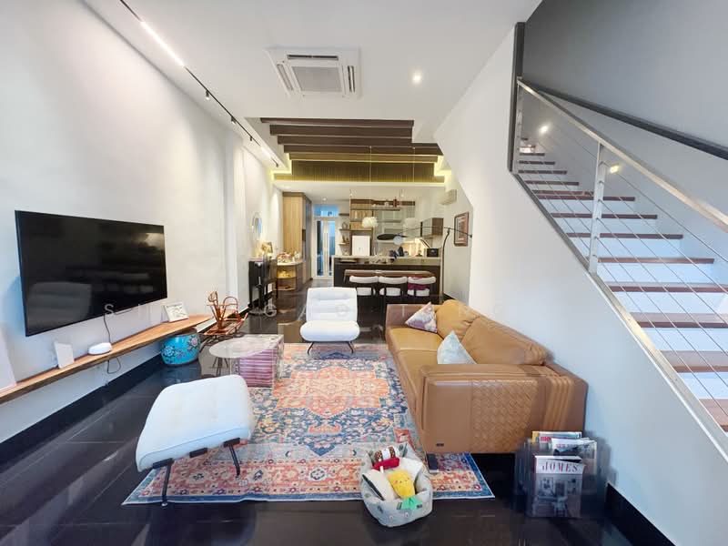 Joo Chiat Terrace, , 3 Bedrooms, 2,170 sqft, Terraced House For Rent, by Sher Gao Ting Yu, 500196789 - Living Room - PropertyGuru.com.sg