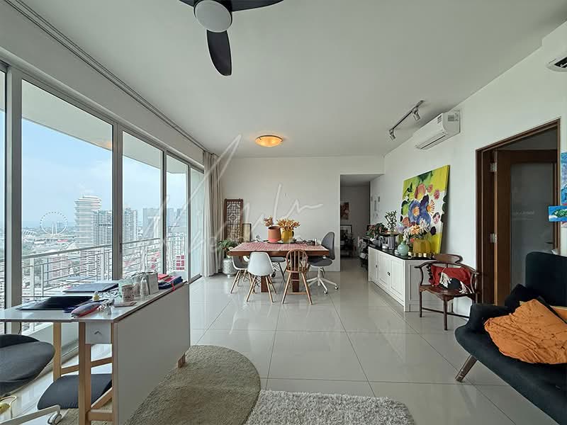 Citylights, 80 Jellicoe Road, 3 Bedrooms, 1,356 sqft, Condominium For Sale, by Nicole Lim, 500196804 - Living / Dining Area - PropertyGuru.com.sg