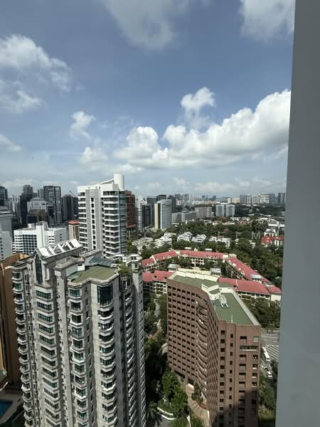 Ardmore II, 2 Ardmore Park, 4 Bedrooms, 2,024 sqft, Condominium For Rent, by Patricia Lim, 500196814 - View from the living balcony - PropertyGuru.com.sg