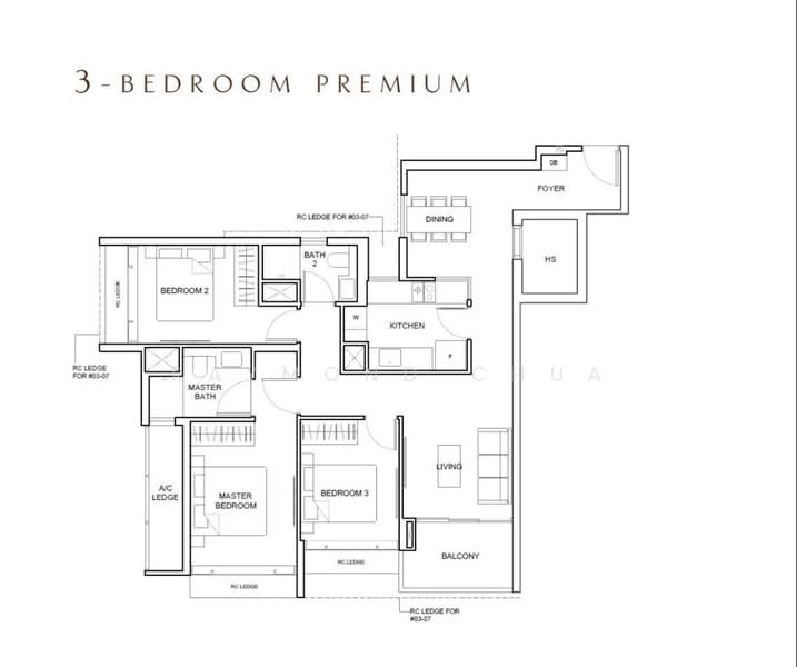 The Arcady At Boon Keng, 1037 Serangoon Road, 3 Bedrooms, 1,087 sqft, Condominium For Sale, by Raymond Chua, 500196835 - PropertyGuru.com.sg