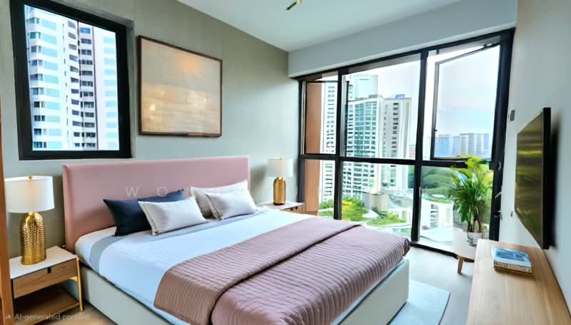 AMO Residence, 21 Ang Mo Kio Rise, 3 Bedrooms, 1,044 sqft, Condominium For Rent, by Wong Yun Yun, 500196840 - Bedroom - PropertyGuru.com.sg