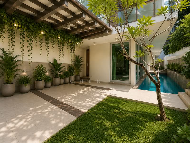 Extensive Variety of Landed House, Namly Crescent, 6 Bedrooms, 4,400 sqft, Semi-Detached House For Rent, by CHEN ., 500196861 - Exterior - PropertyGuru.com.sg