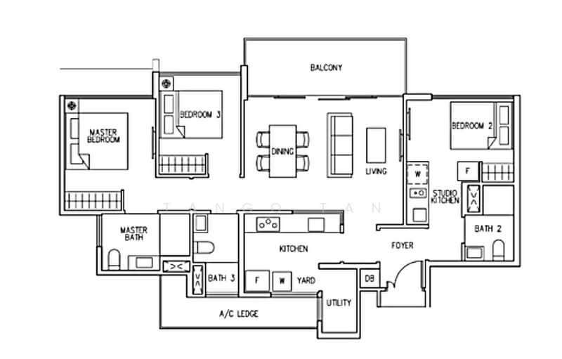 Ecopolitan, Punggol Walk, 3 Bedrooms, 1,087 sqft, Executive Condominium For Sale, by Tango Tan, 500196870 - PropertyGuru.com.sg