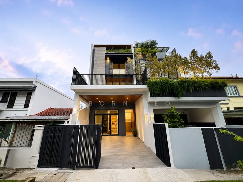 ☎️ Newly TOP Freehold 3.5 Storey with Lift | Serene enclave, Seaside & Park Nearby!, Jalan Sankam, 6 Bedrooms, 4,834 sqft, Terraced House For Sale, by Osborn Yeo, 500196871 - Exterior - PropertyGuru.com.sg