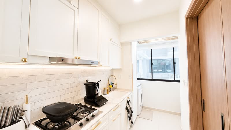 419A Northshore Drive, 419A Northshore Drive, 2 Bedrooms, 721 sqft, HDB Flat For Sale, by Fitri Mustafa, 500196873 - Kitchen - PropertyGuru.com.sg
