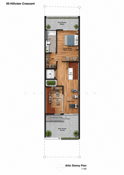 ⭐️JUST TOP⭐️RARE BRAND NEW 3.5-STY TERRACE NEAR HILLVIEW MRT STN⭐️MASSIVE BUILT-UP W/ 6 BEDROOMS⭐️, Hillview Crescent Jalan Remaja Gumilang Chu Lin Yen Dermawan Intan Zamrud Elizabeth Phoenix Hazel Park Cashew Chestnut Almond Suasa Pakis Emas Urai Asas Tekad Siap Tumpu Uji Shamah Selanting Layang Kakatua Merbok Yuk Tong Kismis Eng Kong Toh Tuck Tin, 6 Bedrooms, 7,240 sqft, Terraced House For Sale, by Damian Tan 陈係赈, 500196875 - PropertyGuru.com.sg