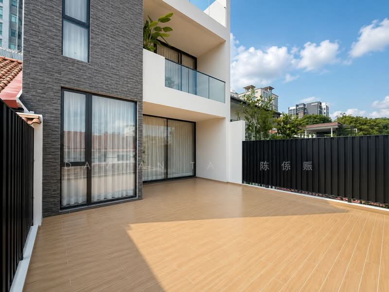 ⭐️JUST TOP⭐️RARE BRAND NEW 3.5-STY TERRACE NEAR HILLVIEW MRT STN⭐️MASSIVE BUILT-UP W/ 6 BEDROOMS⭐️, Hillview Crescent Jalan Remaja Gumilang Chu Lin Yen Dermawan Intan Zamrud Elizabeth Phoenix Hazel Park Cashew Chestnut Almond Suasa Pakis Emas Urai Asas Tekad Siap Tumpu Uji Shamah Selanting Layang Kakatua Merbok Yuk Tong Kismis Eng Kong Toh Tuck Tin, 6 Bedrooms, 7,240 sqft, Terraced House For Sale, by Damian Tan 陈係赈, 500196875 - Roof Terrace @ L2 - PropertyGuru.com.sg