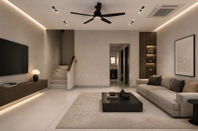 Super Rare 1KM MGS & Pei Hwa Primary and mins walk to KAP MRT, , 9 Bedrooms, 6,000 sqft, Detached House For Sale, by Isaac Lee, 500196880 - Living Room - PropertyGuru.com.sg