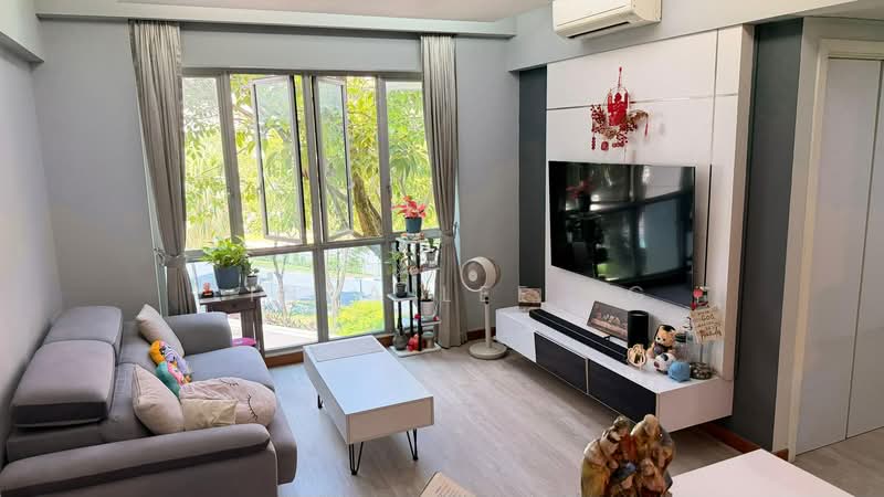 Whitewater, 25 Pasir Ris Street 72, 3 Bedrooms, 1,141 sqft, Condominium For Sale, by Linda Lee SG, 500196900 - Living Room - PropertyGuru.com.sg