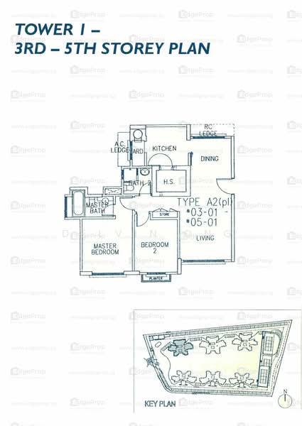 Casablanca, 21 Rosewood Drive, 2 Bedrooms, 904 sqft, Condominium For Sale, by Delvin Ong, 500196914 - PropertyGuru.com.sg