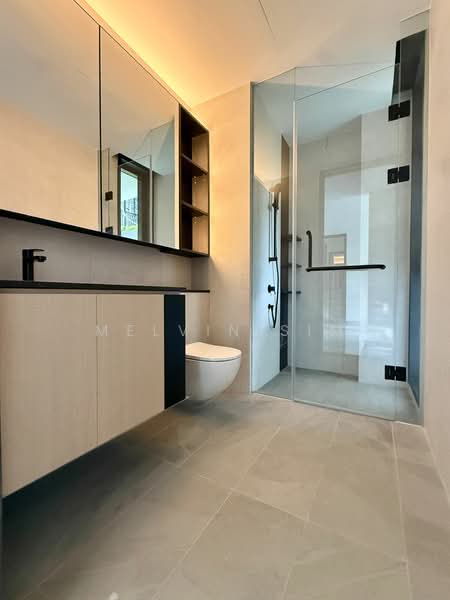 Jervois Mansion, 6 Jervois Close, 3 Bedrooms, 1,001 sqft, Condominium For Rent, by Melvin Sim, 500196924 - Bathroom - PropertyGuru.com.sg