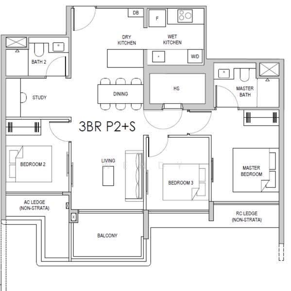 Lentor Gardens Residences, 68 Lentor Gardens, Mandai / Upper Thomson, 3 Bedrooms, 969 sqft, Apartment For Sale, by Wendy Lim (林秋凭), 500196949 - PropertyGuru.com.sg