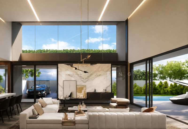 Pollen Collection, Pollen View Off Nim Road, 5 Bedrooms, 4,359 sqft, Semi-Detached House For Sale, by Dominic Ng, 500196957 - Living Room - PropertyGuru.com.sg
