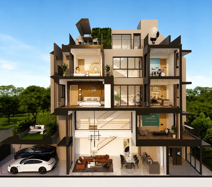 Pollen Collection, Pollen View Off Nim Road, 5 Bedrooms, 4,359 sqft, Semi-Detached House For Sale, by Dominic Ng, 500196957 - Bedroom - PropertyGuru.com.sg