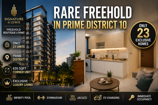 Signature at Lewis, 1 Lewis Road, 1 Bedroom, 635 sqft, Condominium For Sale, by Audrie Poh, 500196970 - PropertyGuru.com.sg