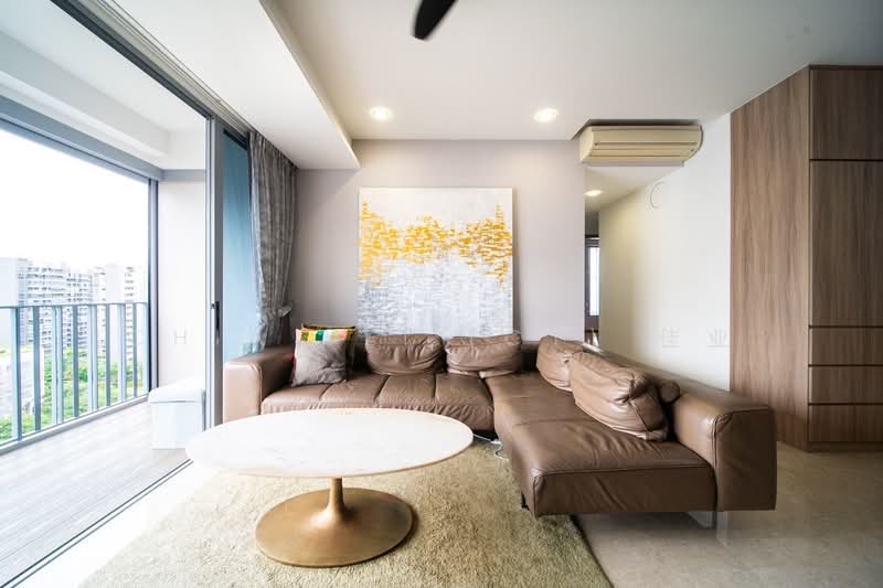 Rare High Floor Corner Unit, Bright and Move In Ready, , 2 Bedrooms, 883 sqft, Condominium For Sale, by Chia Yei (CY) 佳业, 500197000 - Living Room - PropertyGuru.com.sg