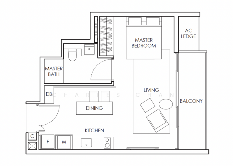 Highline Residences, 7 Kim Tian Road, 1 Bedroom, 506 sqft, Condominium For Sale, by Charles Chan, 500197014 - PropertyGuru.com.sg