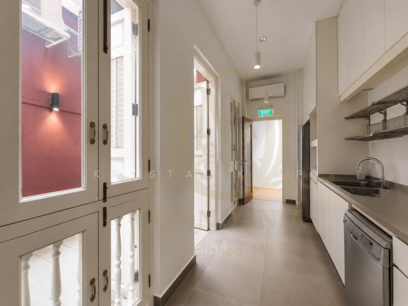 A Unique Shophouse of a Romantic Ambience in Tanjong Pagar, Craig Road Tanjong Pagar Road Tras Street, 3,500 sqft, Office For Rent, by Krystal Khor, 500197016 - Kitchen - CommercialGuru.com.sg