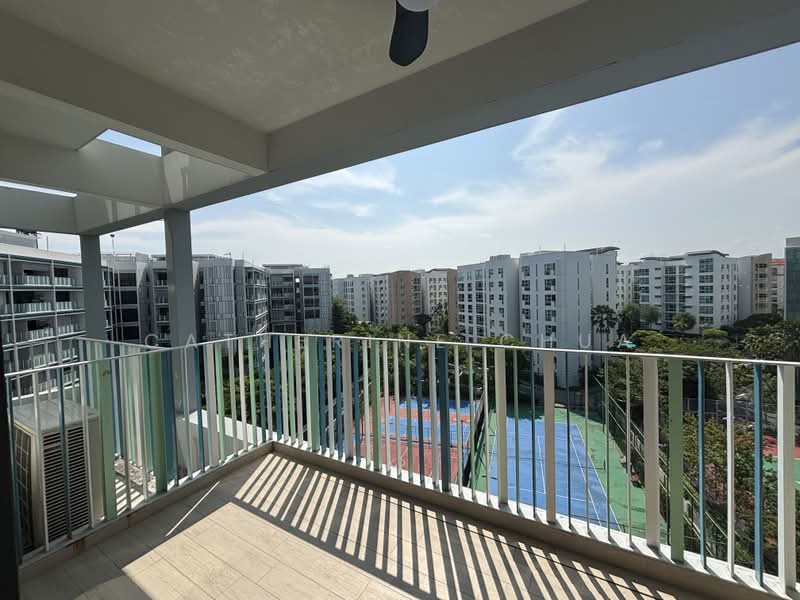 The Jovell, 13 Flora Drive, 3 Bedrooms, 904 sqft, Condominium For Sale, by Catherine Chua, 500197033 - Balcony - PropertyGuru.com.sg