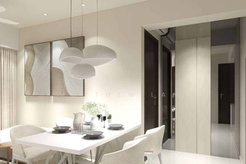 The Gazania, 5 How Sun Drive, 2 Bedrooms, 700 sqft, Condominium For Sale, by Matthew Lam, 500197100 - Dining Room - PropertyGuru.com.sg