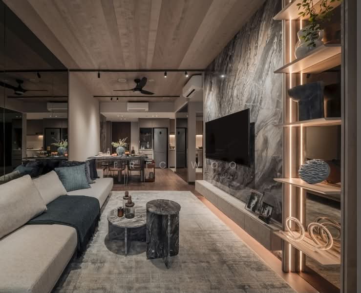 Lentor Mansion, 62 Lentor Gardens, 3 Bedrooms, 904 sqft, Condominium For Sale, by Eric Woo, 500197170 - Living Room - PropertyGuru.com.sg