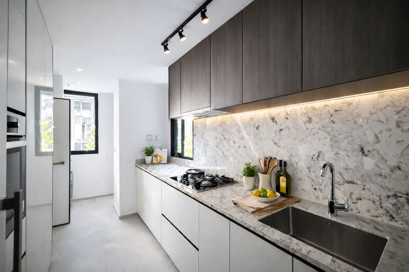 Tembusu Grand, 94 Jalan Tembusu, East Coast / Marine Parade, 3 Bedrooms, 1,173 sqft, Condominium For Sale, by Tiffany Yew, 500197207 - Kitchen - PropertyGuru.com.sg