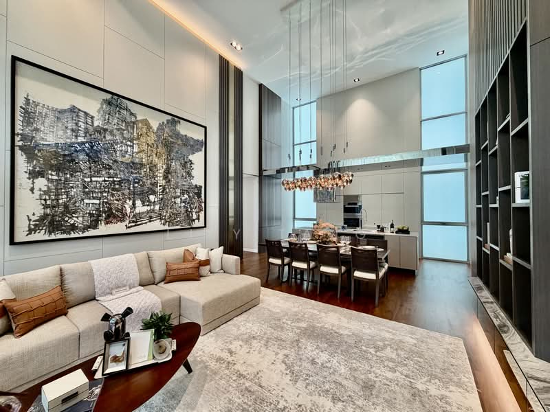 The Oliv @ Balmoral, 11C Balmoral Road, 4 Bedrooms, 3,337 sqft, Apartment For Sale, by Lily Tang, 500197215 - Living Room - PropertyGuru.com.sg