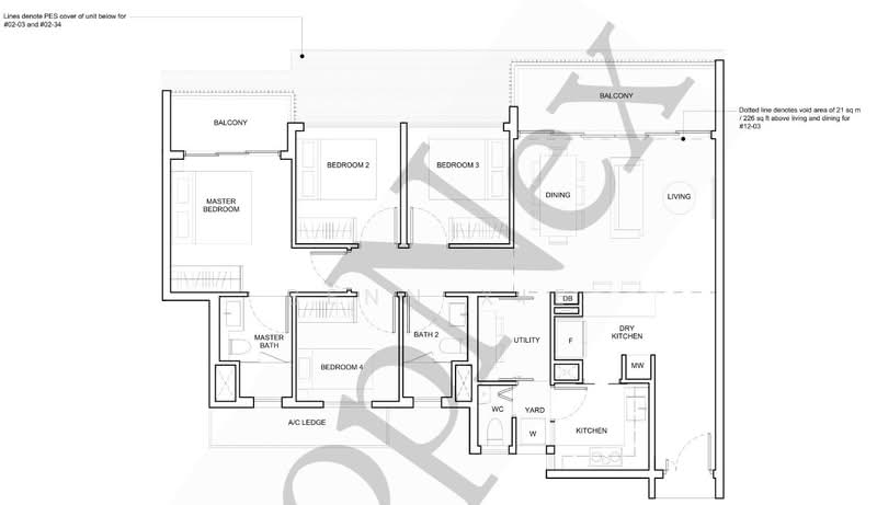 Forest Woods, , 4 Bedrooms, 1,249 sqft, Condominium For Sale, by Benn Xie, 500197221 - PropertyGuru.com.sg