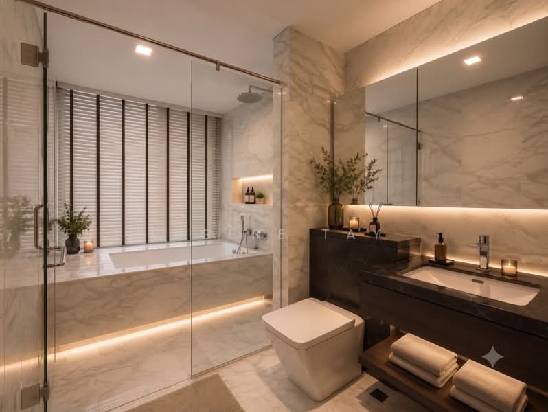 Residences @ Emerald Hill, 119 Emerald Hill Road, 5 Bedrooms, 5,791 sqft, Condominium For Sale, by Eugene Tay, 500197287 - Bathroom - PropertyGuru.com.sg
